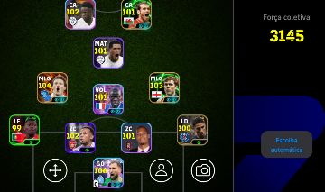 CONTA BRABA DE EFOOTBALL DO DONARUMA 106 MCTOMINAY 105 E ETC