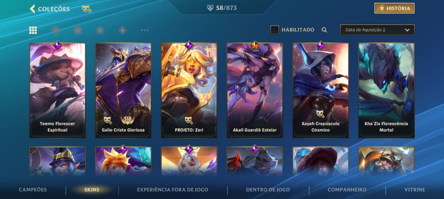 Conta de Wild Rift boa pra iniciantes