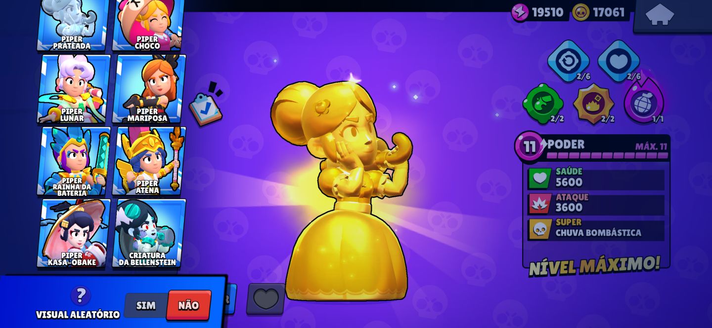 CONTA DE BRAWL STAR 47K DE TROFÉUS