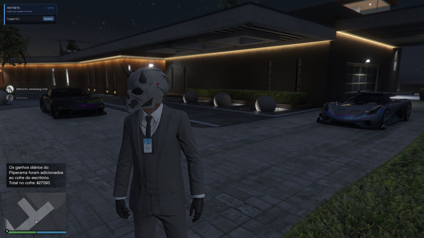 ROMANOV UP + ITENS GTA5 ENHANCED ONLINE