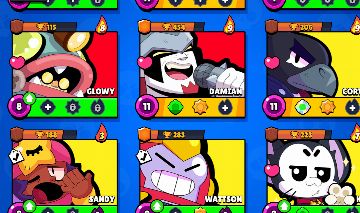 Conta Brawl Stars 68 Brawlers + Clash Royale 6100 troféus com 8 evoluções