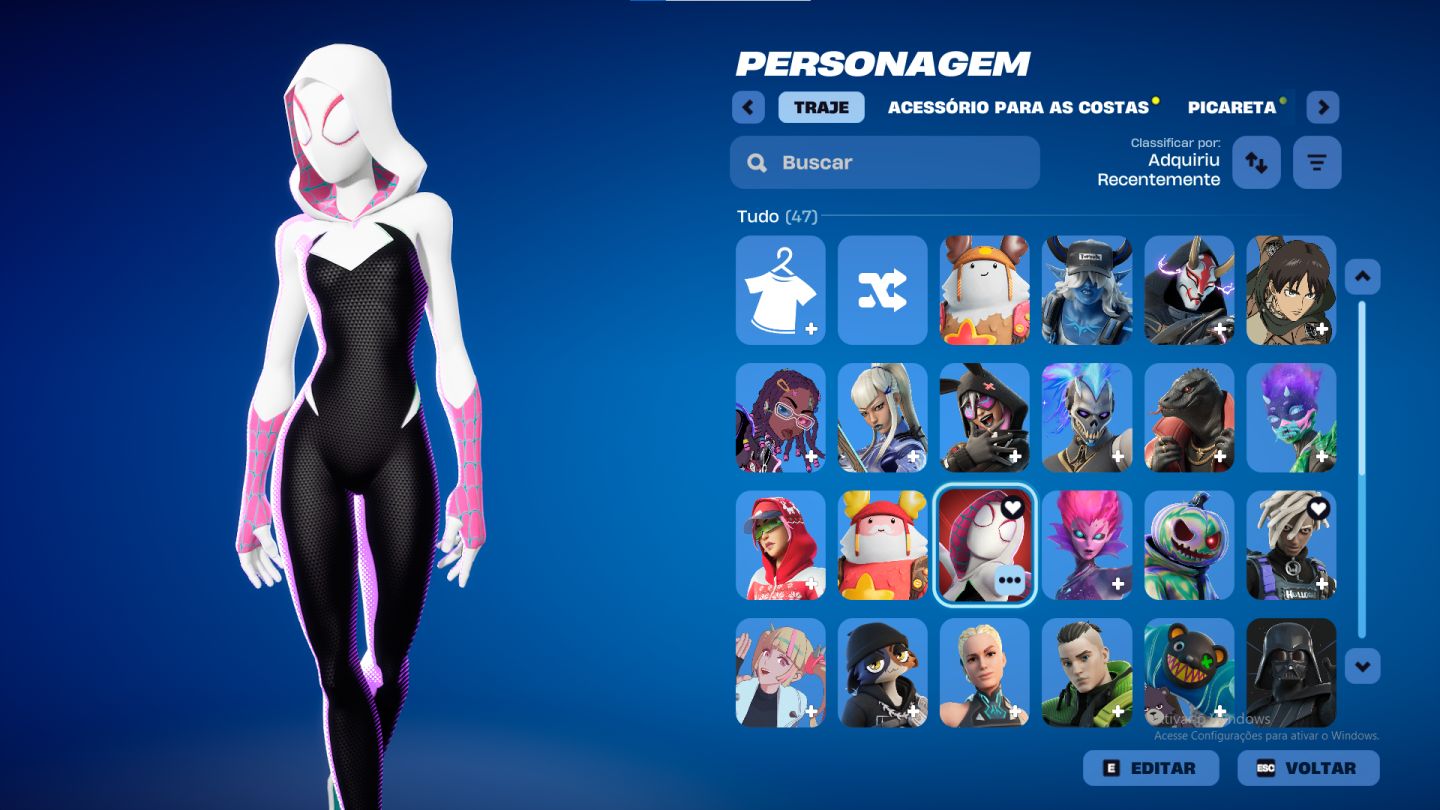 FORTNITE | LOCKER INSANO + 73 PICARETAS + COLLABS!