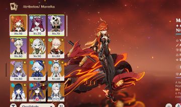 GENSHIN Mavuika+bis, Furina, Neuvillet, Mualani, Yelan, Nahida e Kazuha