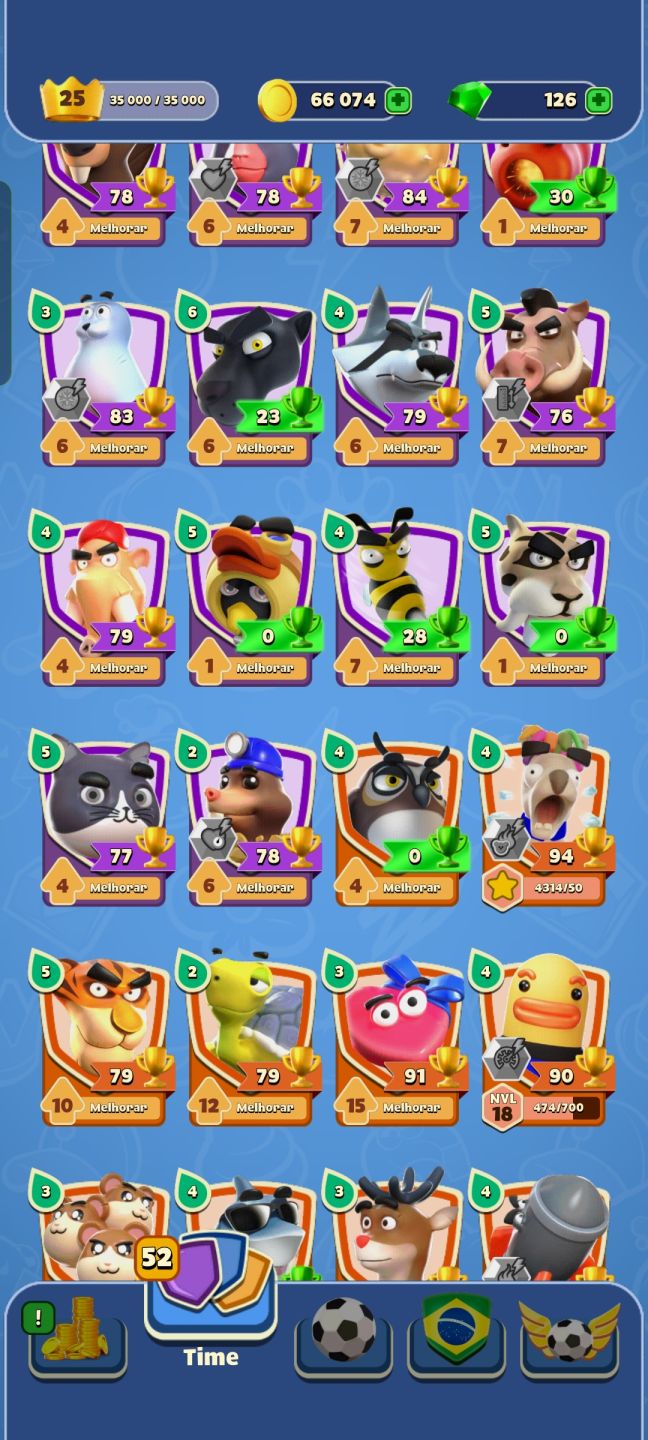 Conta de Rumble stars upada