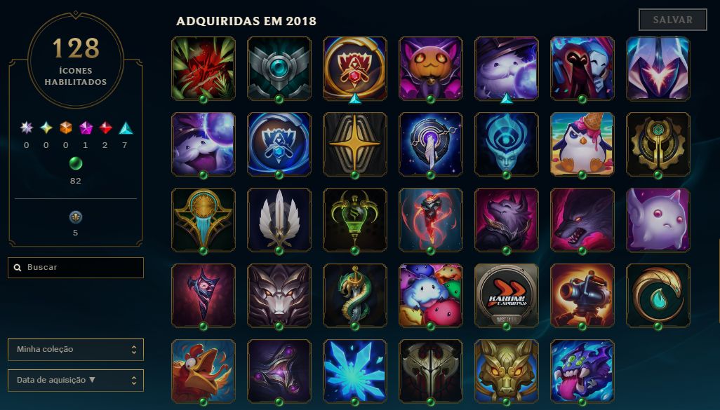 Conta LoL e Valorant