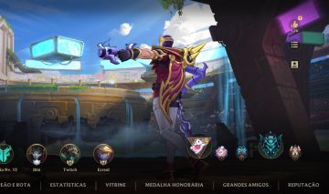 Conta Wild Rift Nv128 Desafiante na última season,com skins tops