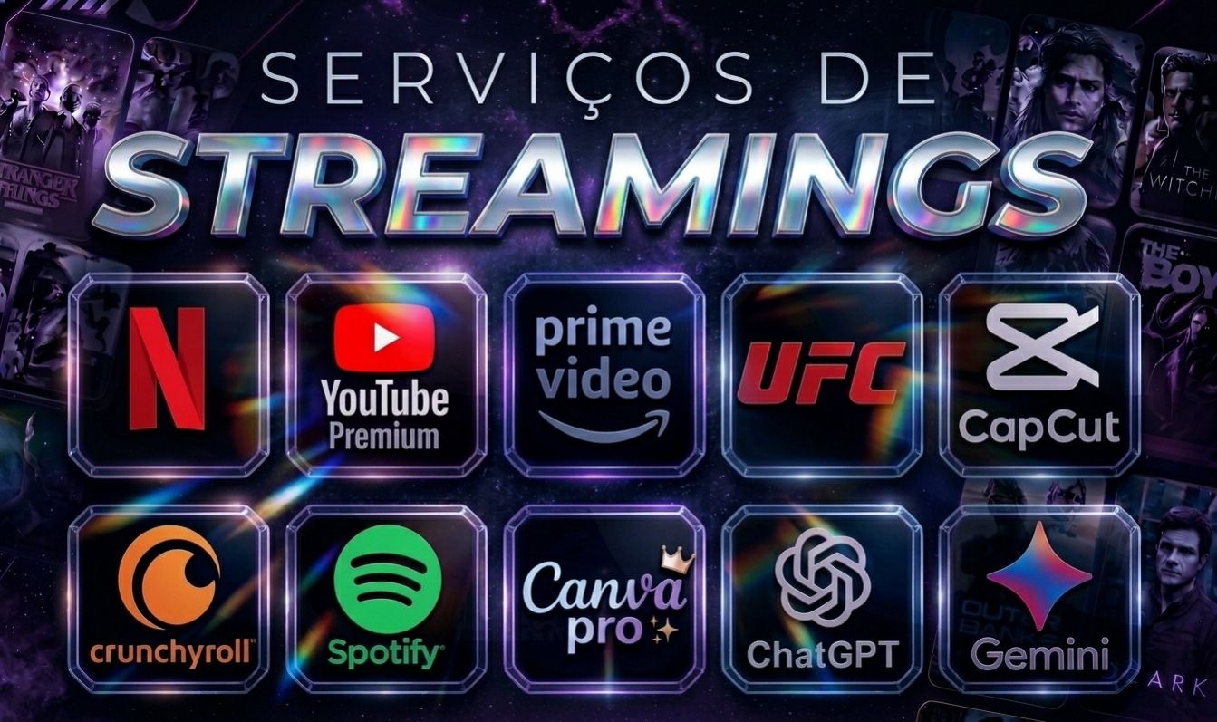 Chatgpt/youtube/prime Video/netflix/capcut/crunchyroll//gemini/envio Automatico