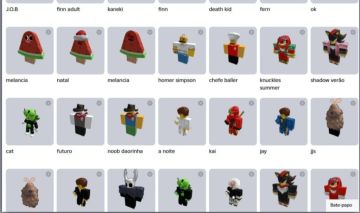 CONTA COM +8,3K DE ROBUX GASTOS EM SKINS masculina/feminina/desenho(PROMOÇÃO)
