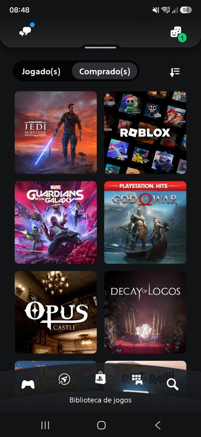 Conta PSN com mais de 30 jogos