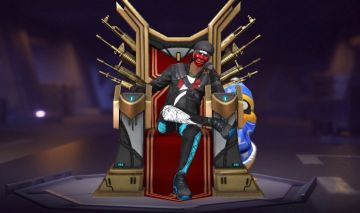 Conta boa com angelical azul