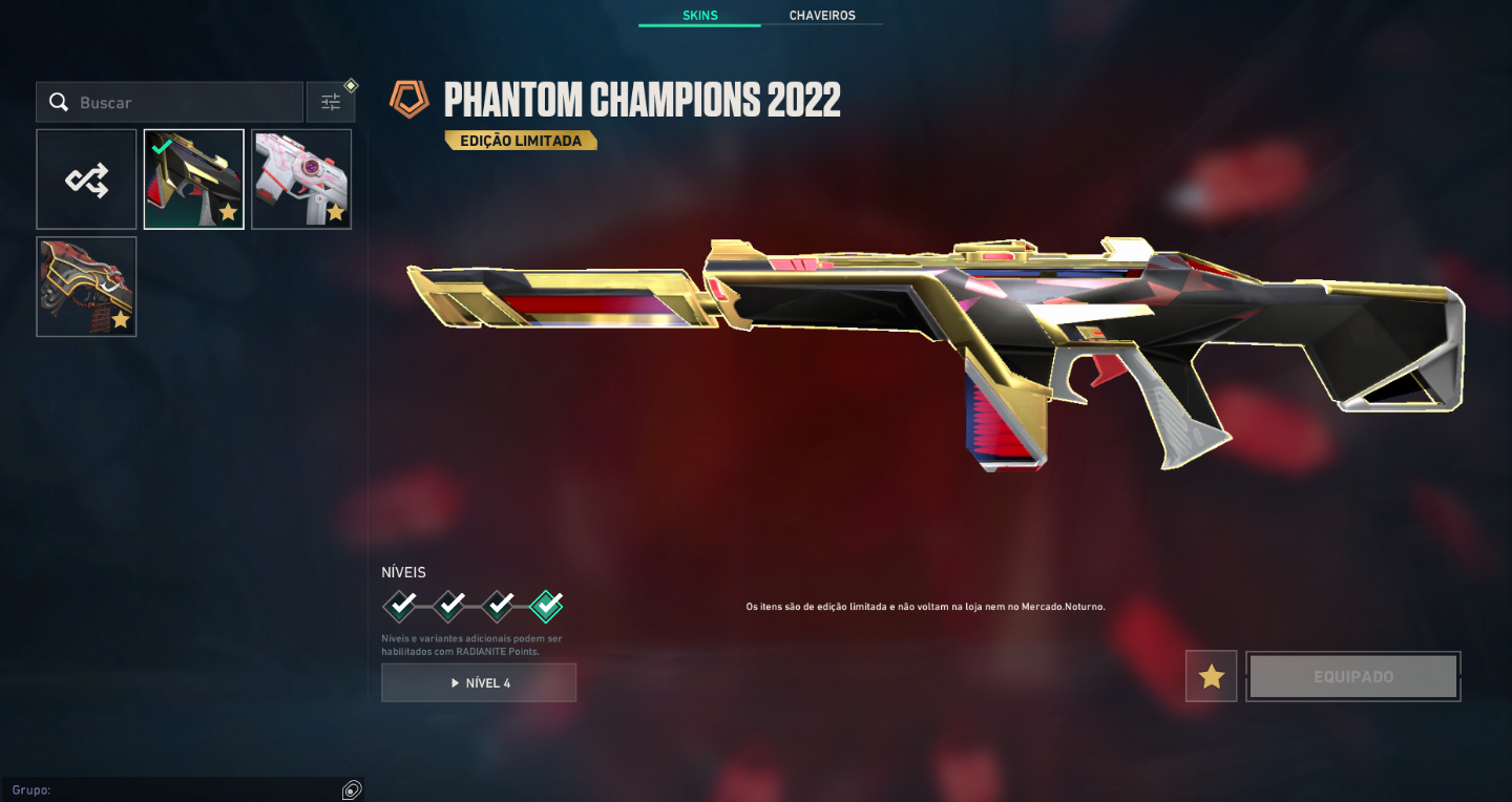 Conta Valorant | Full acesso | R$ 3000 gastos | Muita skin