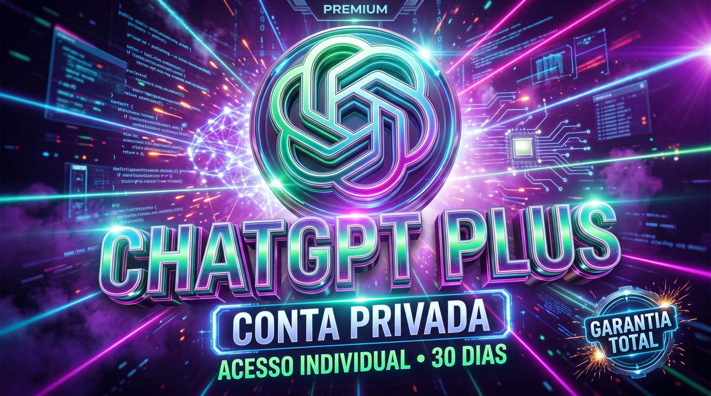 Chatgpt 5 PLUS | Privado | Codex | MENSAL 30 DIAS