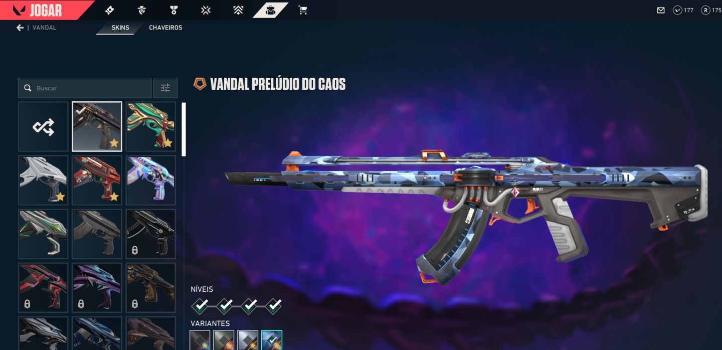 Conta valorant imortal 2 | + R$ 1700 GASTOS | FULL ACESSO | MUITA SKINS