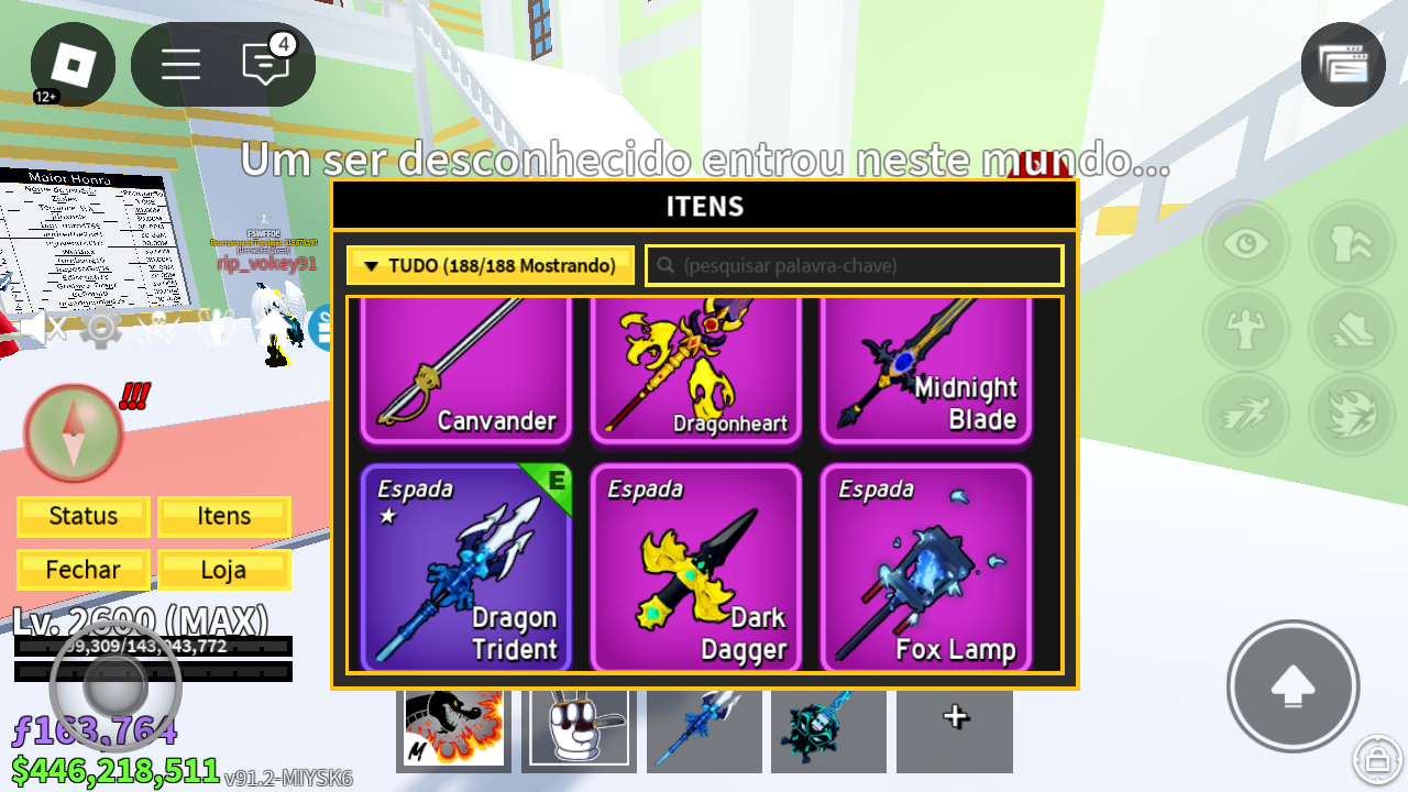 Conta Roblox raças full