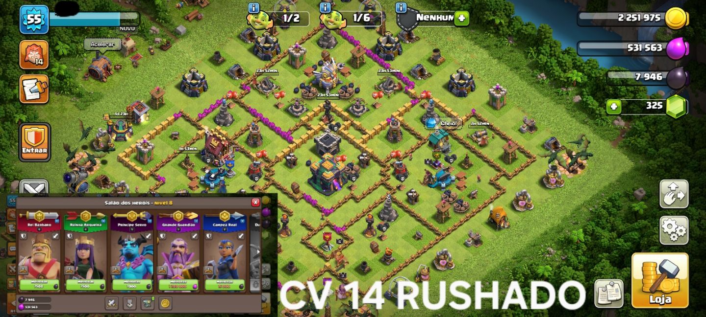 CONTAS CLASH OF CLANS (FULL ACESSO)