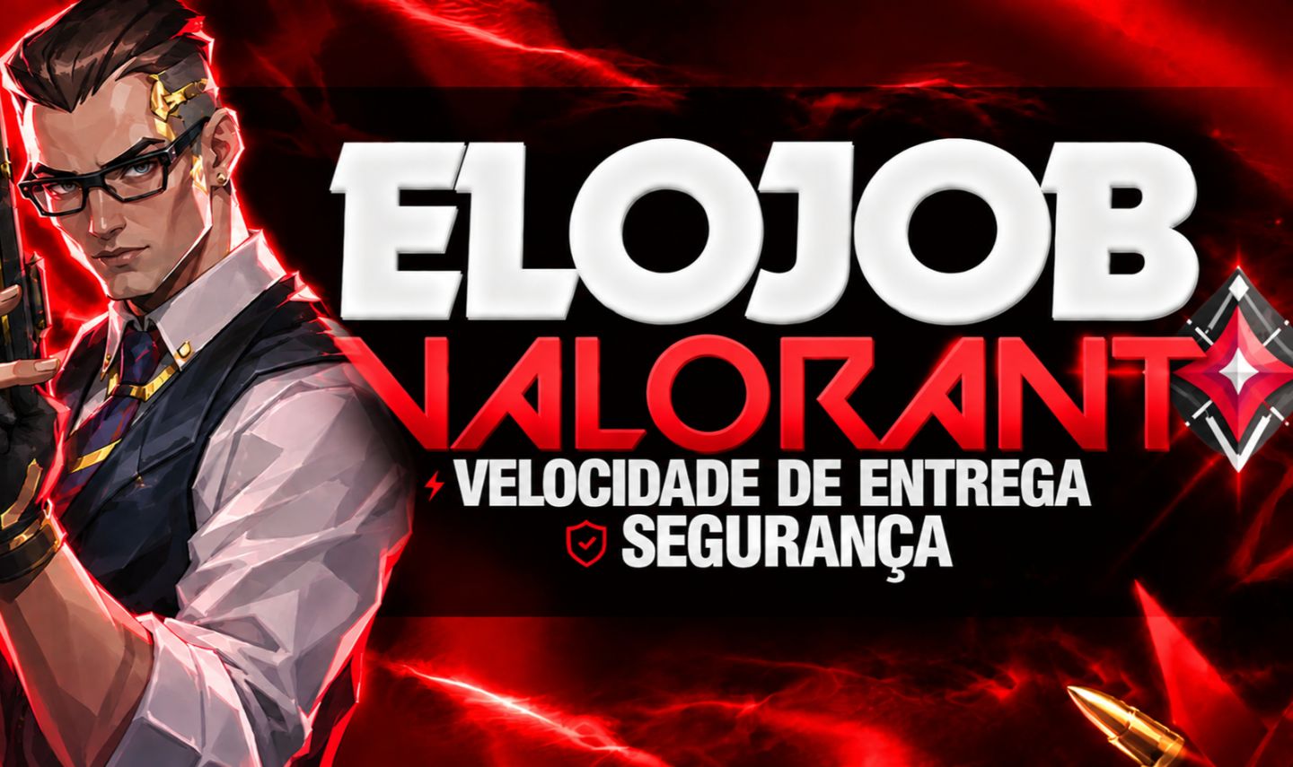 ELOJOB VALORANT | FERRO AO RADIANTE | PREÇO PROMOCIONAL