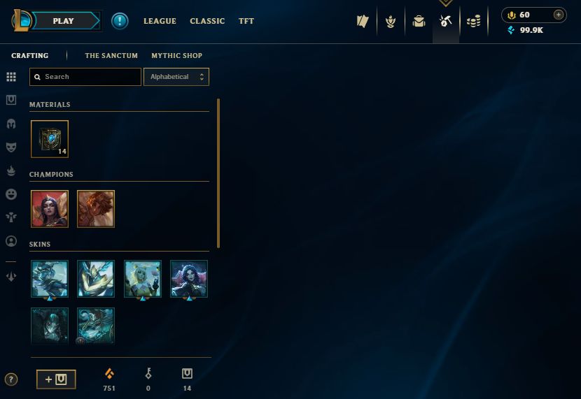 CONTA MESTRE - 275 SKINS
