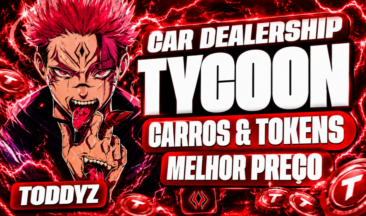 TOP 1 CAR DEALERSHIP TYCOON TOKENS - CDT - TOKEN - CARROS!