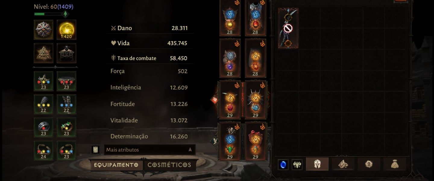 [50% OFF ] CONTA DIABLO IMMORTAL | 1.6K RESSONÂNCIA | 100% F2P