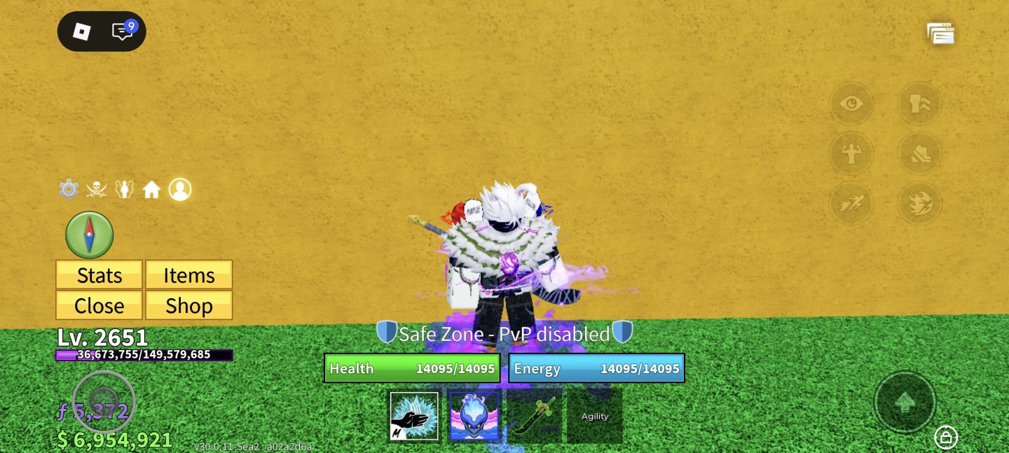 CONTA DE BLOX FRUITS GEMADA E COM SKIN DE ROBUX
