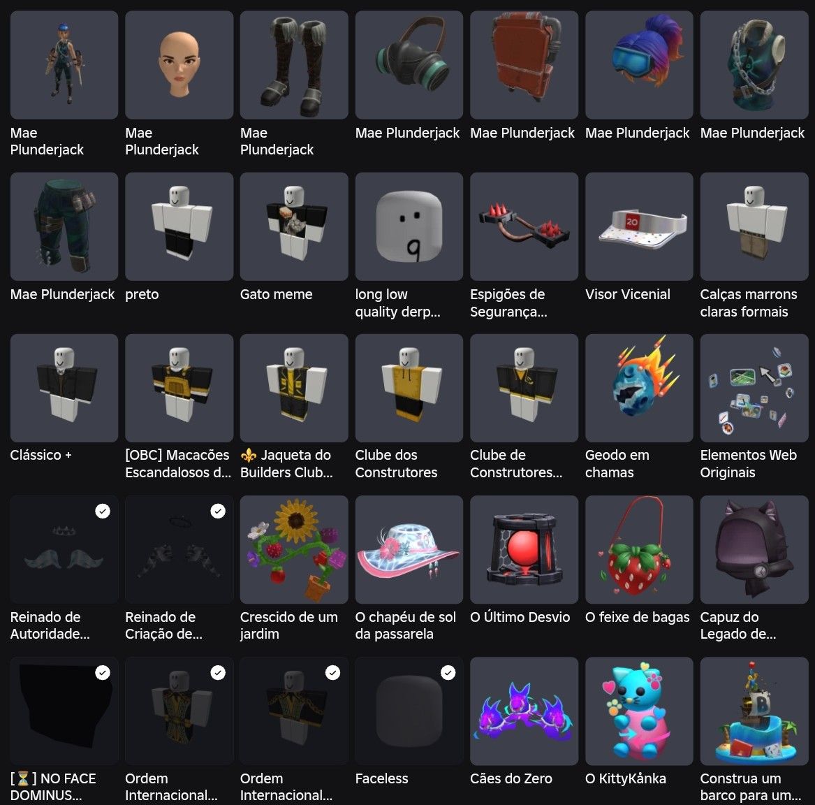 Roblox conta de 2015 (Verificada)