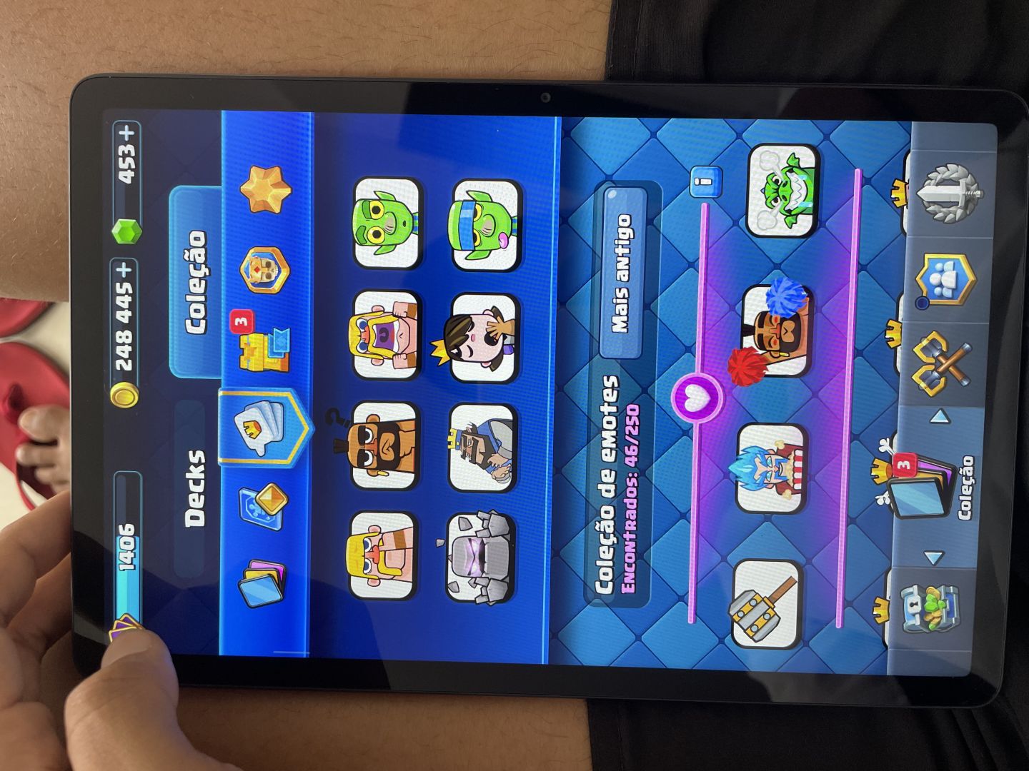 Conta de Clash Royale no preço
