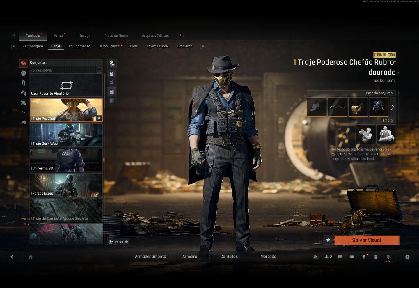Conta ARENA BREAKOUT INFINITE PC, LVL30, Skins++, 400MM Stash