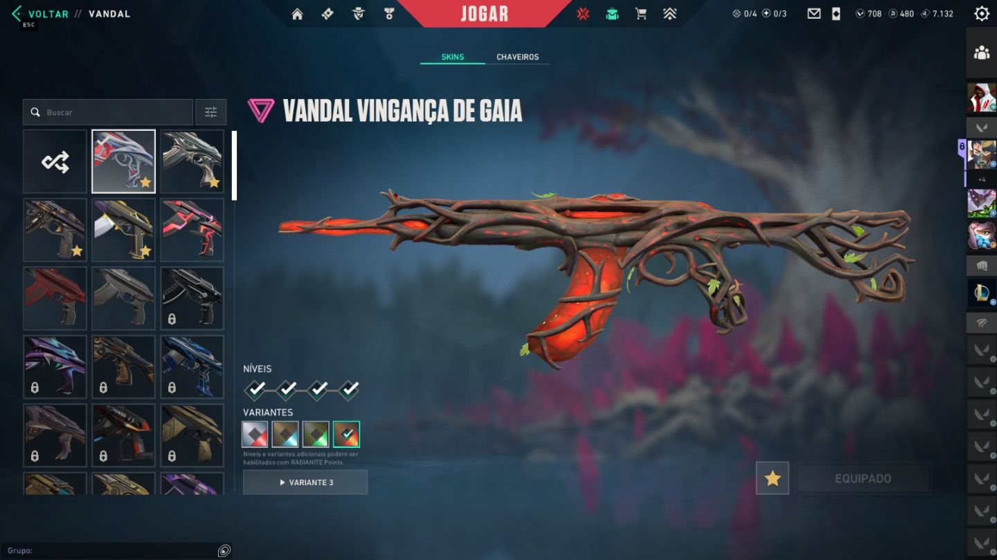 CONTA RIOT VALORANT DIAMANTE PRONTA PRA USO COM SKINS