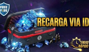 Diamantes Free Fire | Recarga via ID | Envio Rápido