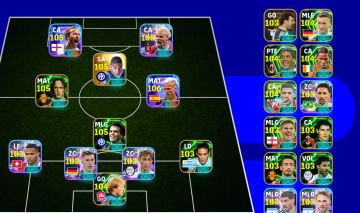CONTA EFOOTBALL FORTE | OVERALL ATÉ 106| ELENCO COMPLETO