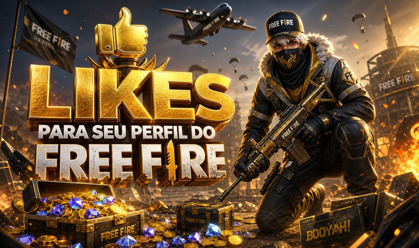 [ MAIS BARATO ] LIKES PARA FREE FIRE VIA ID LIKE CURTIDAS [ ENTREGA RÁPIDA ]