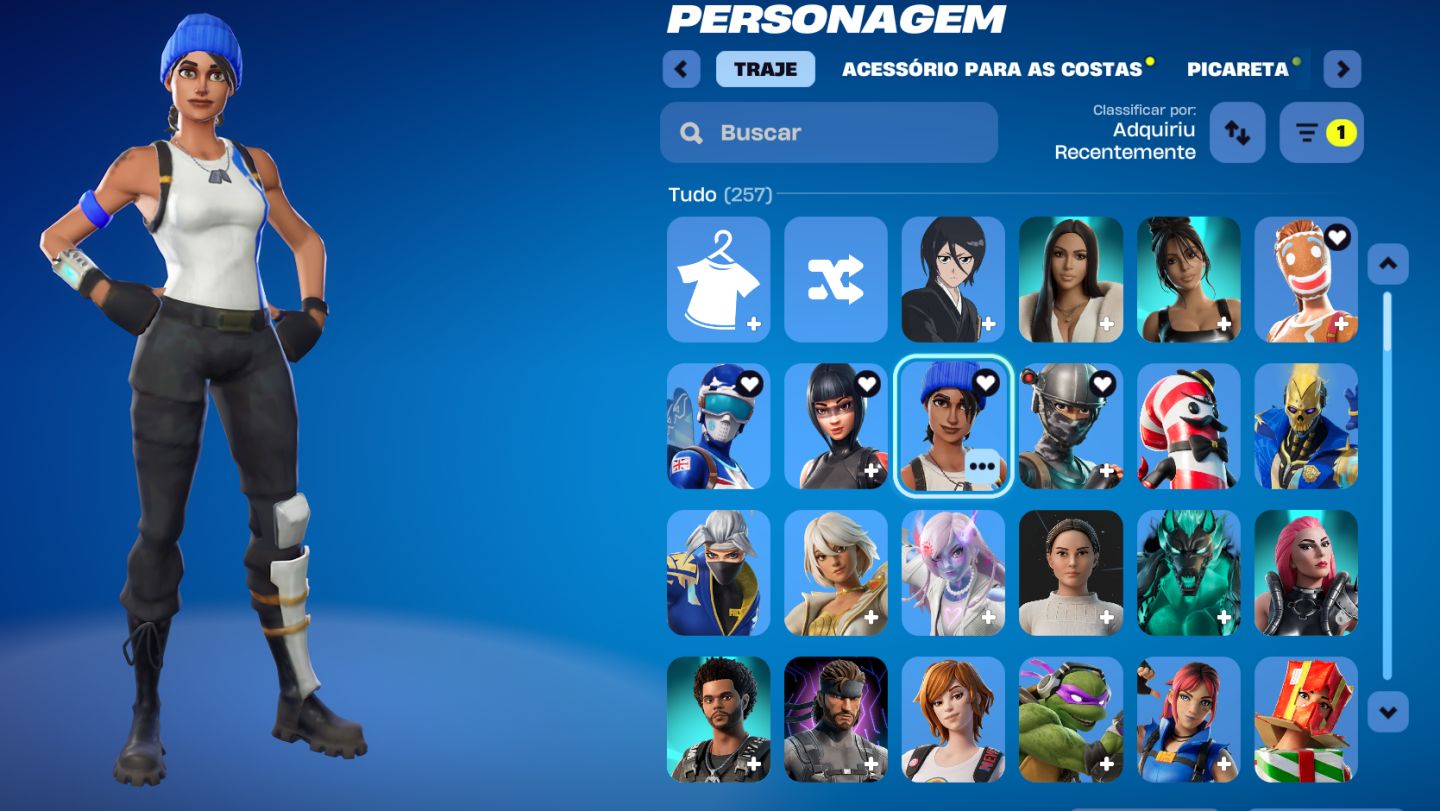Conta antiga rara fortnite