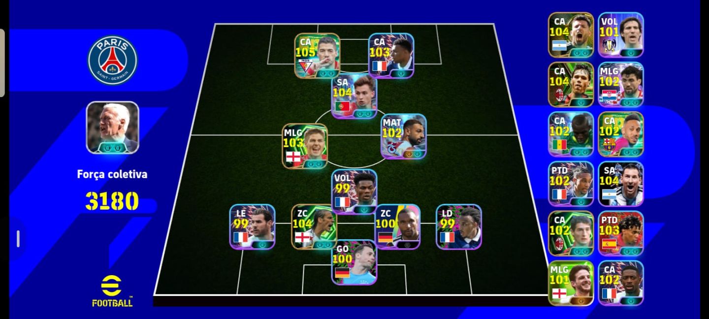 CONTA EFOOTBALL BRABA! SALAH SHOW TIME 102 + PECK DA FRANÇA !!