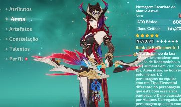 Chasca c2r1, furina r1, Laura r1, nefer - Genshin Impact - Contas - GGMAX