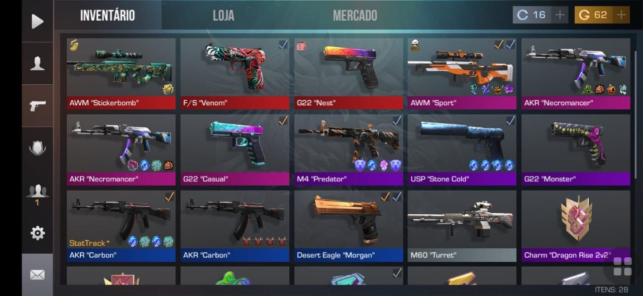 Conta de Standoff 2