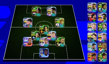 Conta de efooteball com Cruyff, dois blitz culler