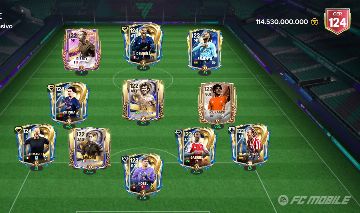 CONTA DE FC MOBILE GER 124