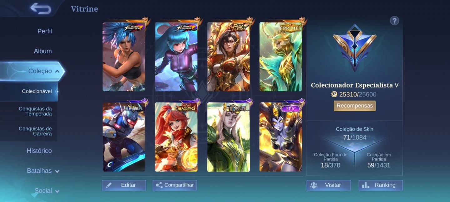EX-Top Brasil Aurora+KOF Aurora e Karina + Soul Vessels Benedetta