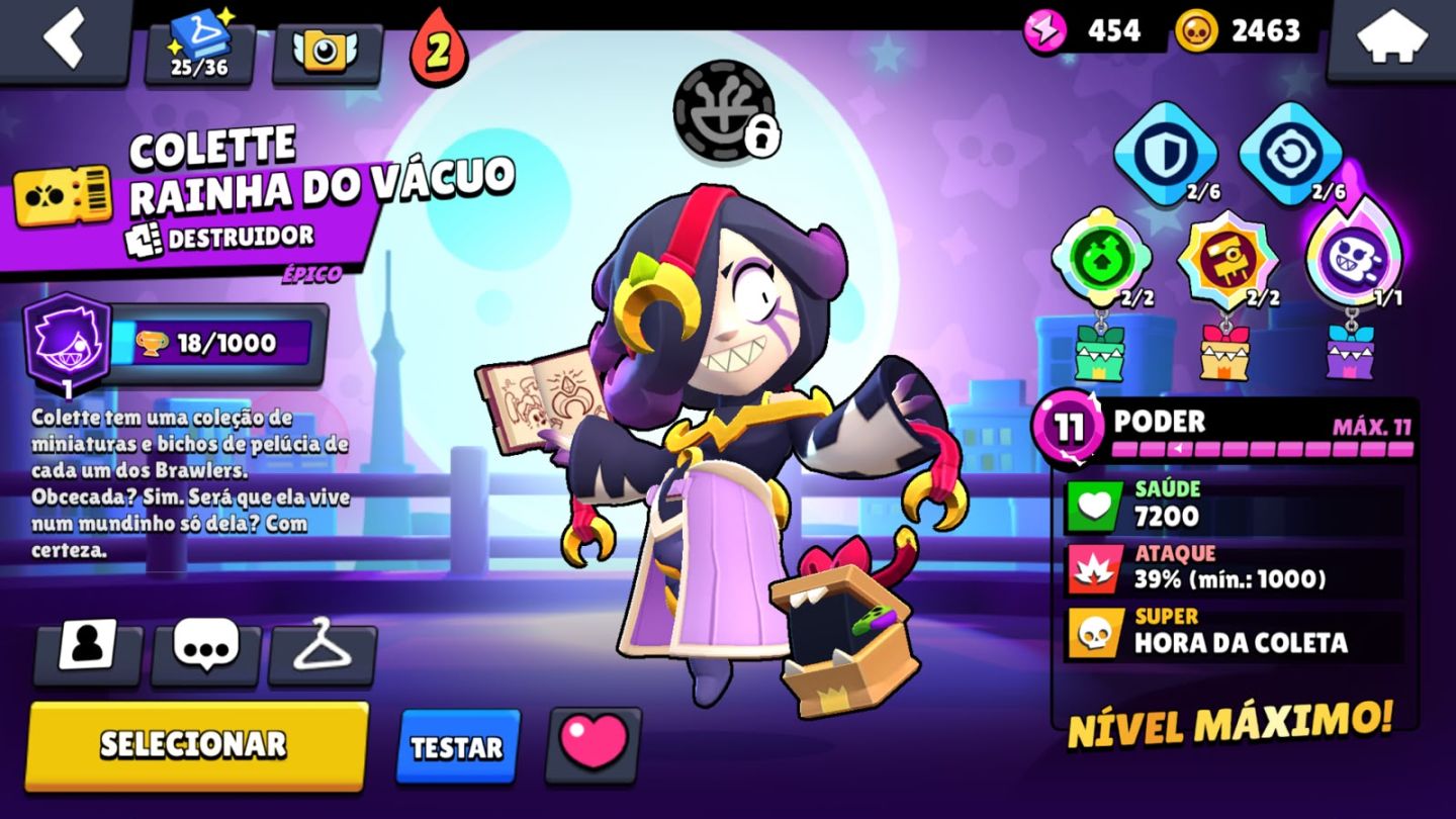 CONTA BRAWL STARS 97K TROFÉUS | +440 SKINS EXCLUSIVAS | TODAS AS HIPERCARGAS