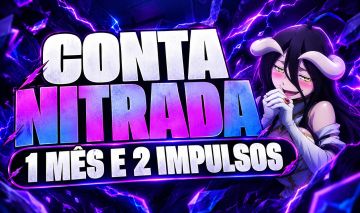 Conta Nitrada ( Conta com Nitro ativo ) - MAIS BARATO!!