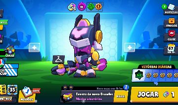 CONTA BRAWL STARS 29K | +150 SKINS, (INCLUI LENDÁRIAS E BROCK DAS ANTIGAS)