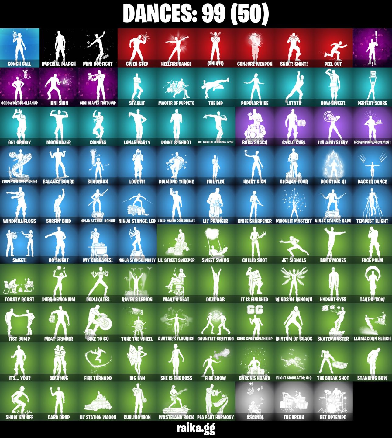 75 Skins - Solid Snake, Prowler, War Machine, Doom Slayer, Emma Frost 300 vbucks