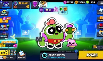 URGENTE!!! Conta Brawl Stars | 89 Brawlers | 42,0k Troféus | 424 Gemas