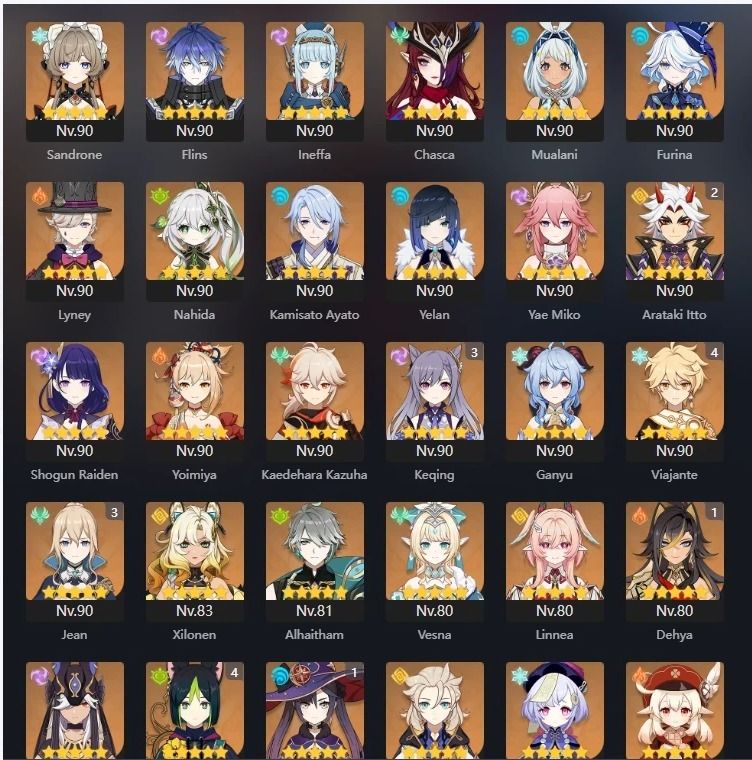 Ar60[na]-(muitos t5) Vesna(+bis)/vodyanista/sandrone/flins/ineffa/furina/linnea