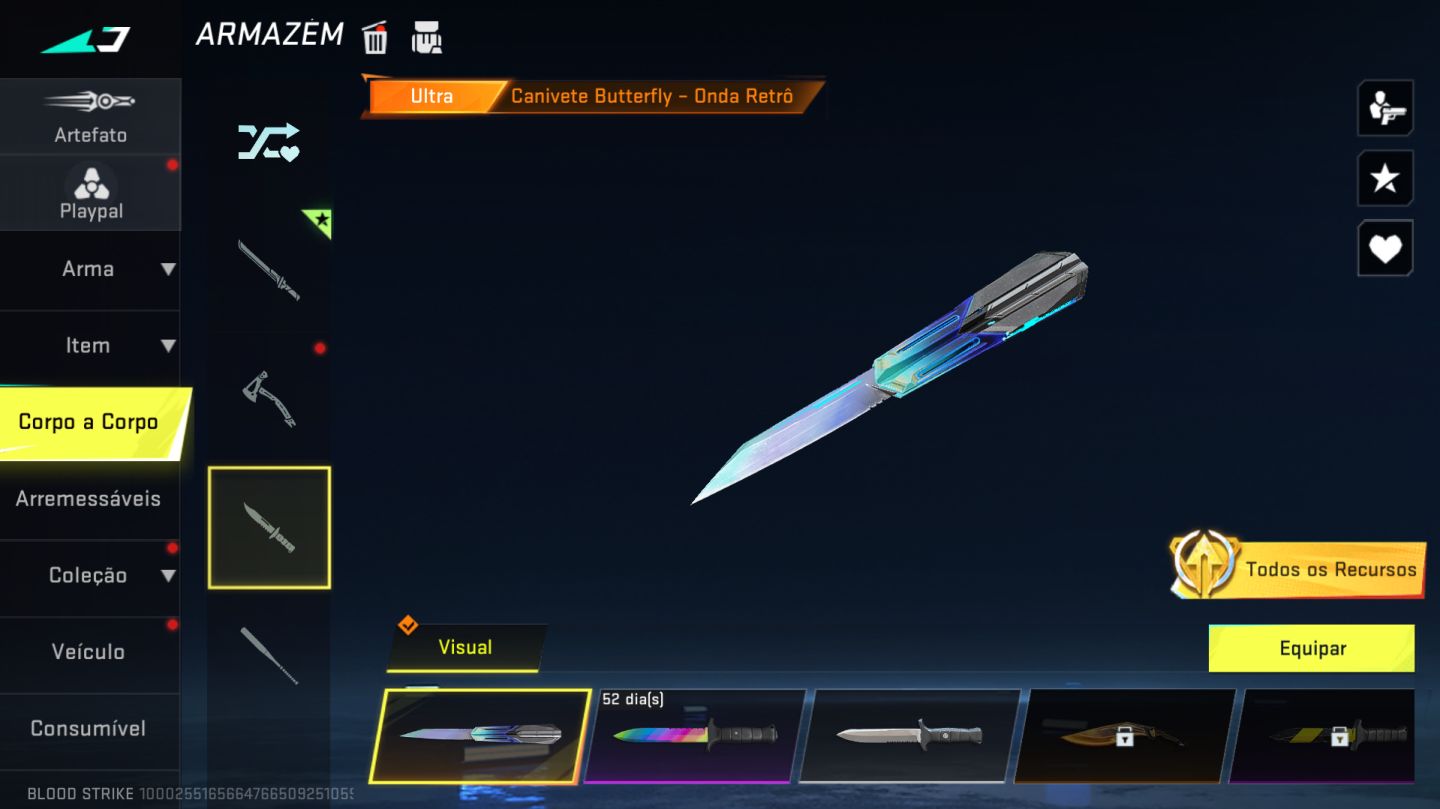 BLOOD STRIKE | LVL 50 | MÍTICO | SCAR EVO | MUITAS SKINS + VISUAIS DE COLAB
