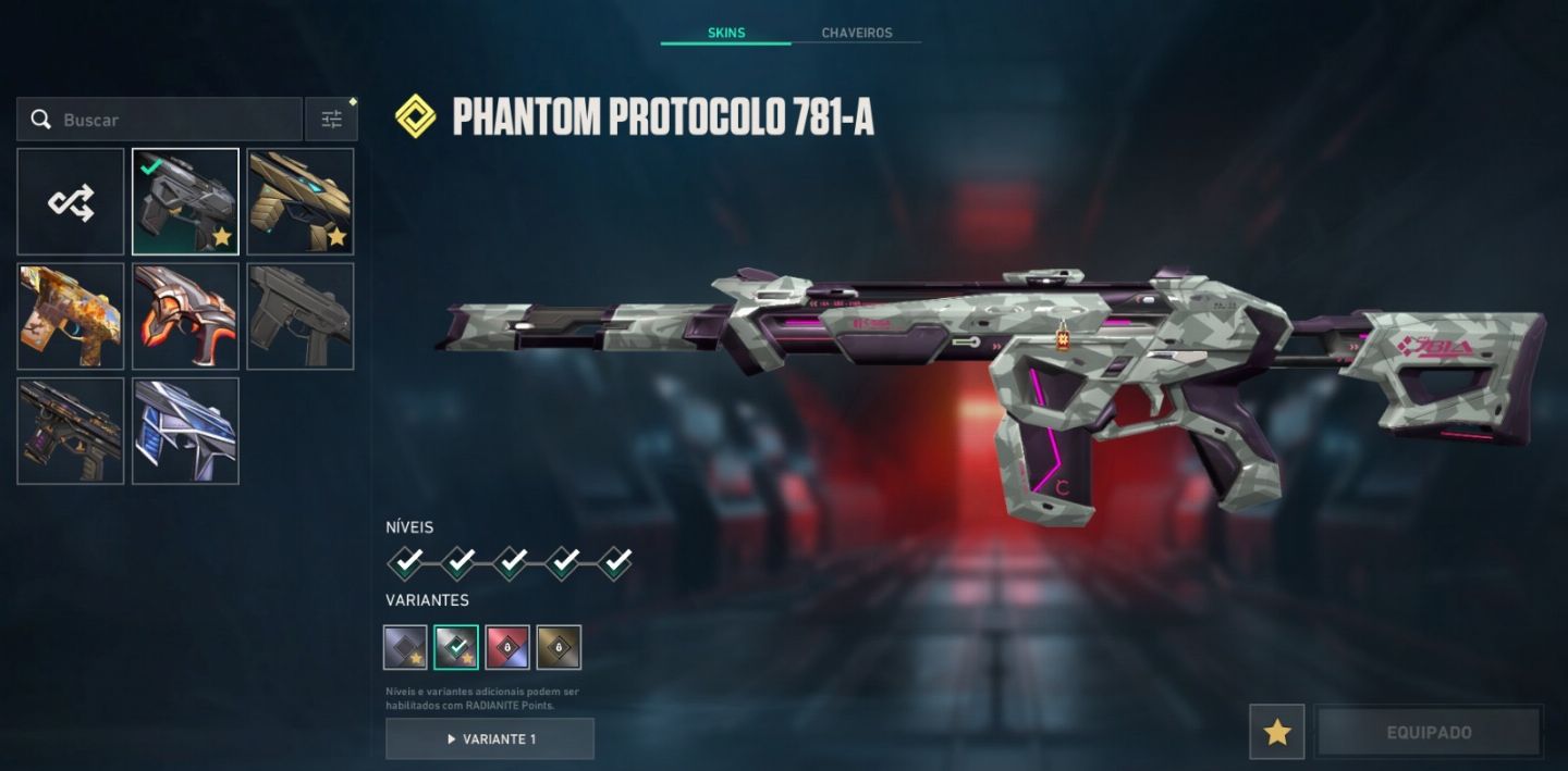 CONTA VALORANT | CHAMPIONS 25 | FACA XENOCAÇADOR + DIVERSAS SKINS