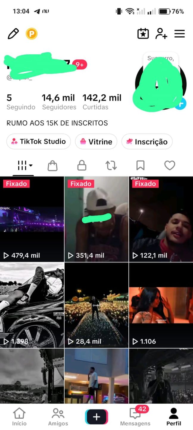 CONTA TIKTOK MUITO BOA E MONETIZADA