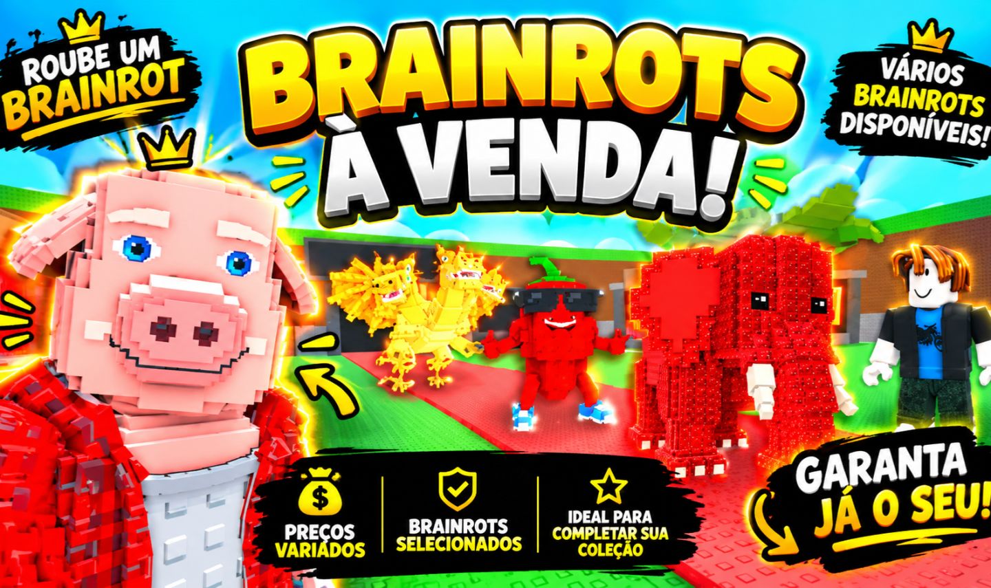 Brainrots à Venda (PROMOÇÃO)