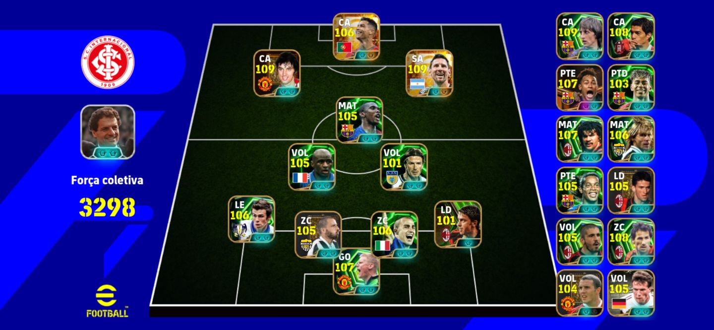 CONTA ELITE eFOOTBALL 2026 - 3325+ FORÇA | BULLY MESSI 2007 + GEORGE BEST.
