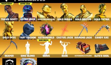CONTA FORTNITE COM TRAVIS SCOTT/ASTRO JACK/LARA CROFT/MARVEL +209 SKINS